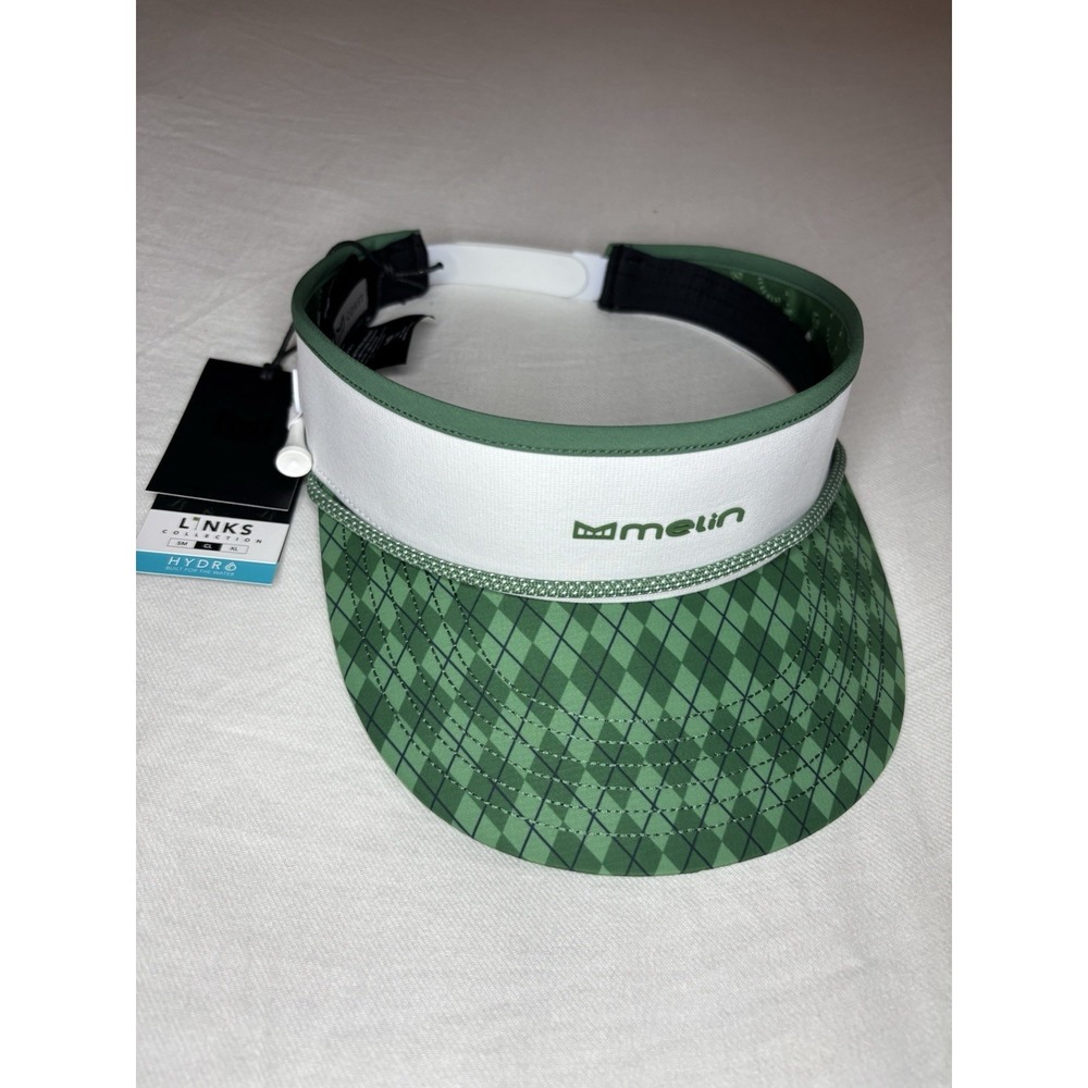 MELIN CORONADO LINKS FRONT 9 COAST HYDRO PERFORMANCE VISOR GREEN